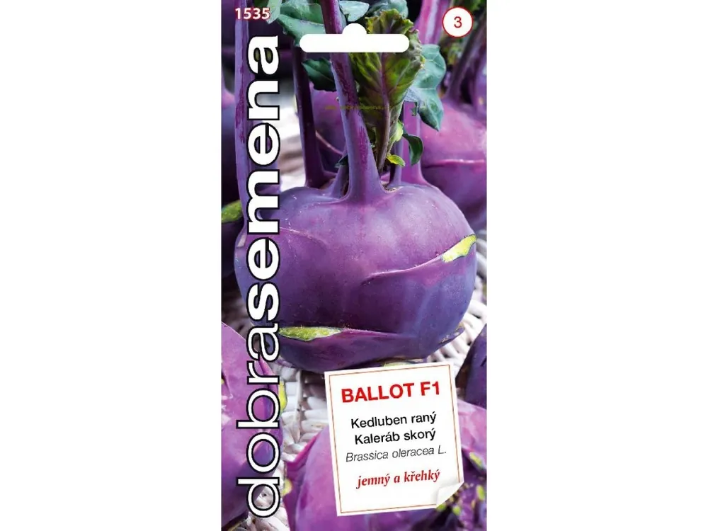 Kedluben modrý Ballot F1 raný 40s - DOBRÁ SEMENA Finální Výprodej