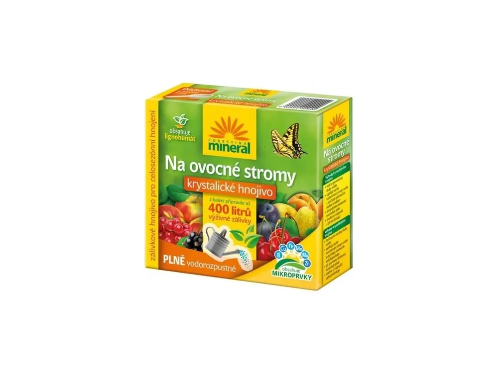 Výhodná Nabídka Krystalické hnojivo s lignohumátem na Ovocné stromy - 400g