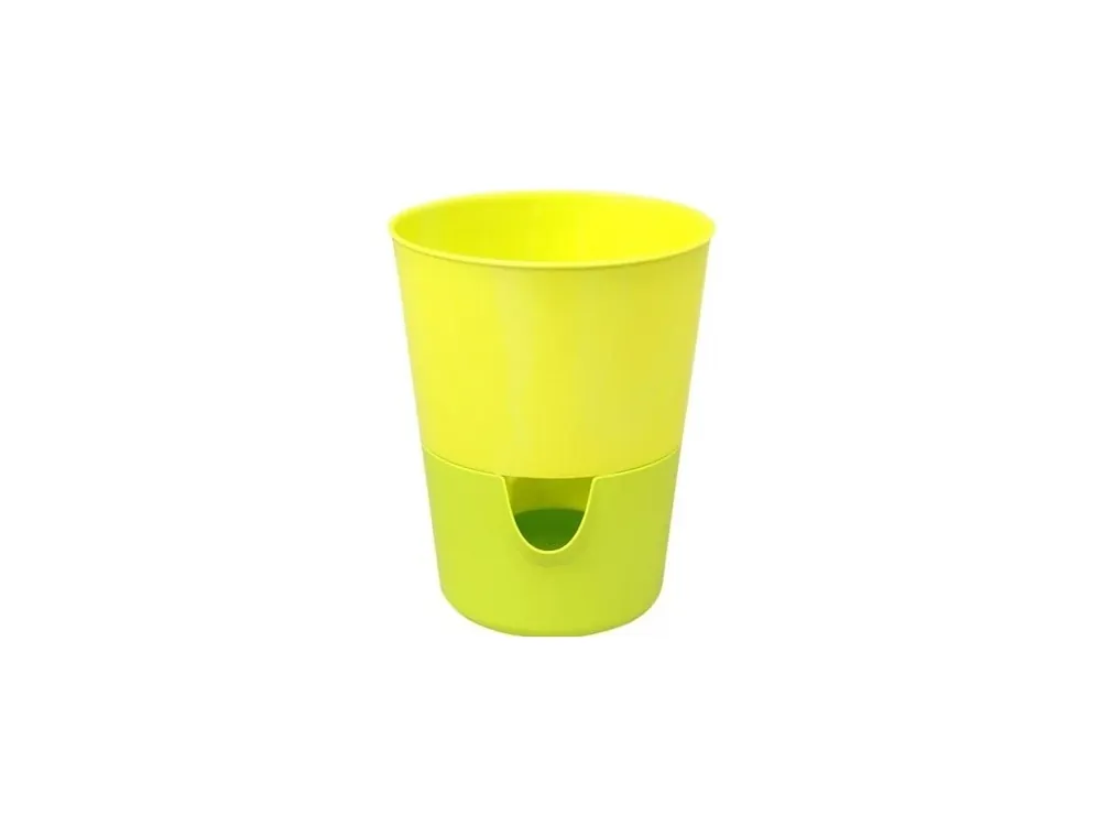 Květináč Rosmarin - žlutá + zelená 11 cm Finální Výprodej