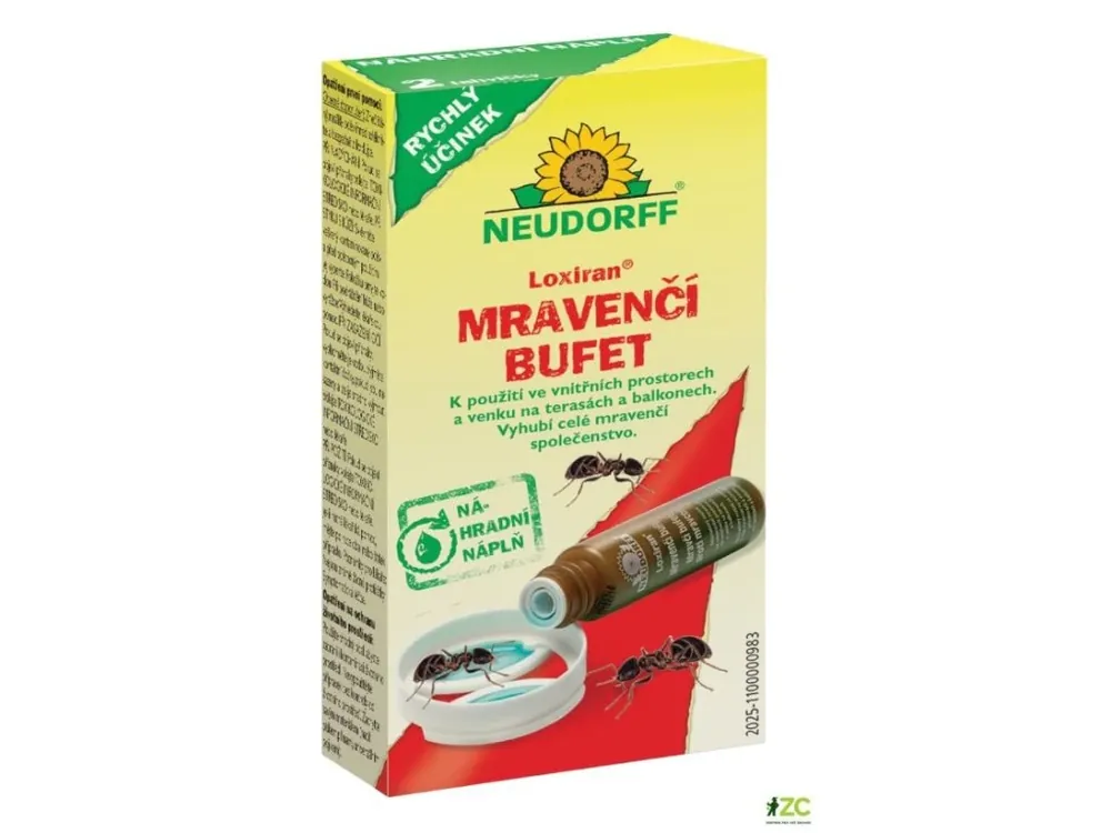 Loxiran Neudorff - mravenčí bufet náhradní náplň (2 x 20 ml) Jen Po Omezenou Doba