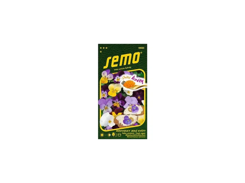 Kup Teď Miniviolka - Jedlé květy 0,3g - série JEDLÉ KVĚTY