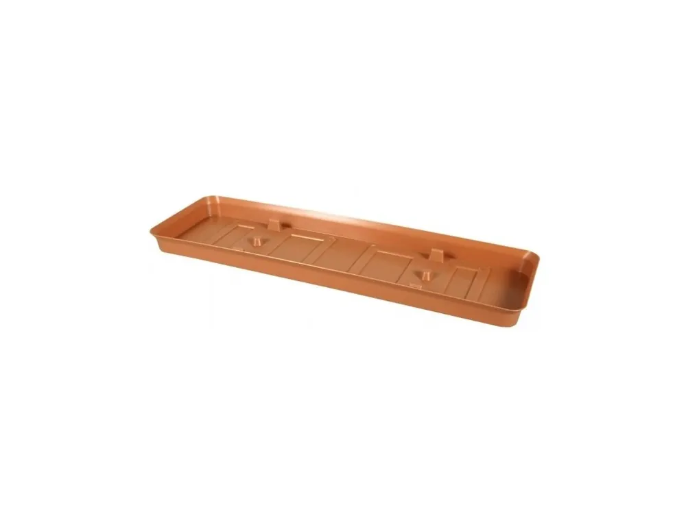 Miska pod truhlík Verbena - terakota 60cm Autentický