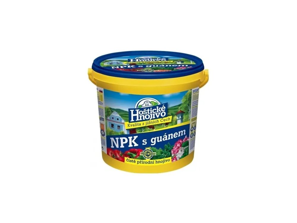 NPK Hoštické s guánem - 8kg kbelík Omezená Nabídka