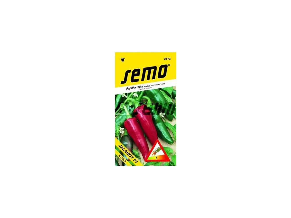 Paprika zeleninová pálivá - Jalahot F1 15s Jen Po Omezenou Doba