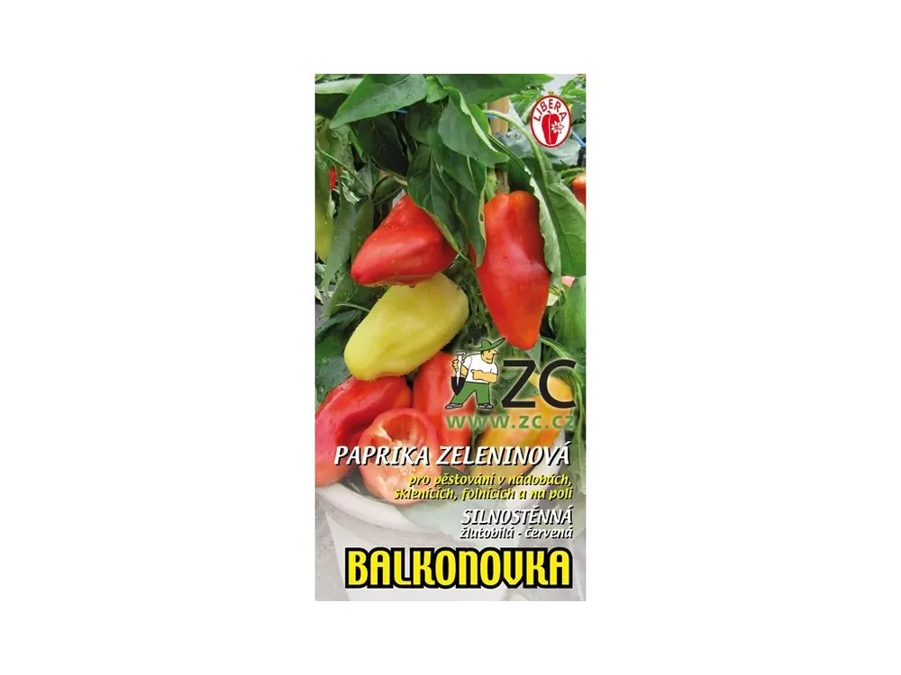 Dokud Zásoby Vydrží Paprika zeleninová sladká - Balkonovka 10s - LIBERA