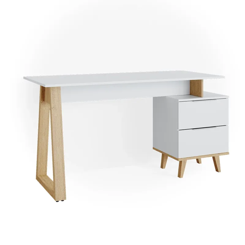 Vrácení Zdarma Stůl Nautica Bílá 138 x 60 cm se zásuvkami L Vicco