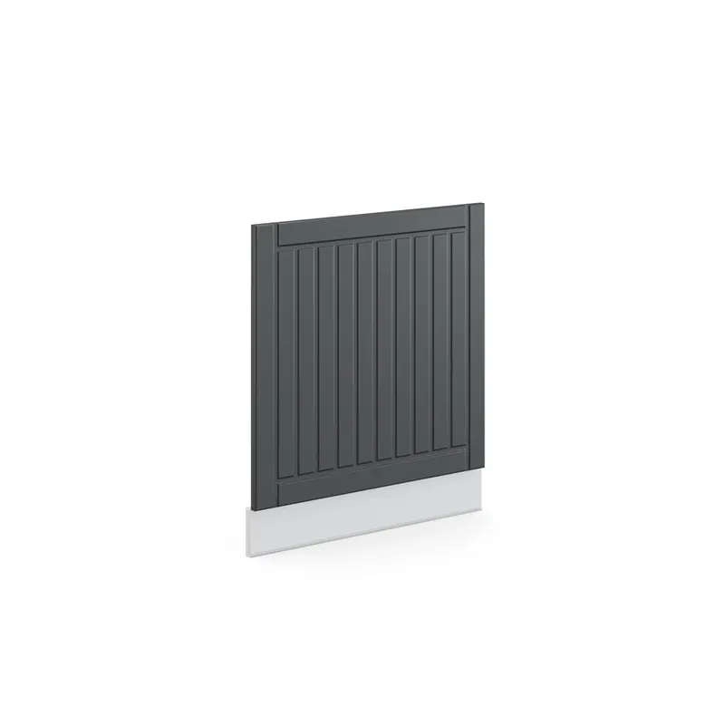 Dokud Zásoby Vydrží Přední panel Fame-Line Antracitový venkovský dům 60 cm bez pracovní desky Vicco