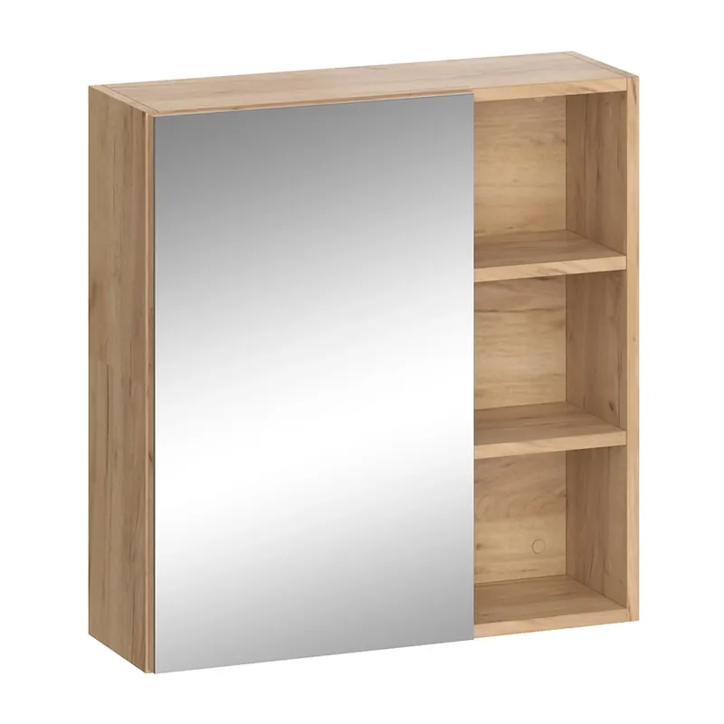 Koupelnová zrcadlová skříňka Senyo Antracit 62 x 64 cm Vicco Levný