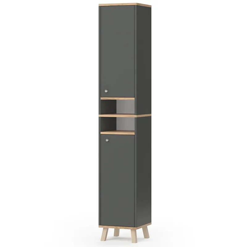 Koupelnová skříňka Senyo Antracit 30 x 174 cm Vicco Cenová Bomba