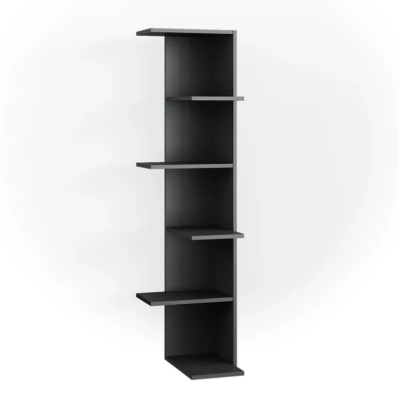 Rohová police Tera Antracit 37 x 140.1 cm Vicco Sezónní Sleva