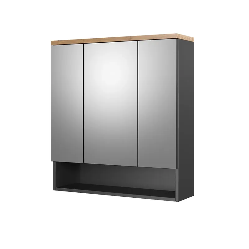 Koupelnová zrcadlová skříňka Eden Antracit 70 x 77.5 cm Vicco Originální