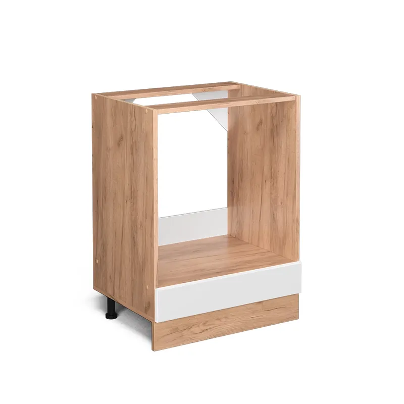 Originální Skříňka na vestavěnou troubu R-Line Bílá vysoký lesk 60 cm bez pracovní desky Vicco