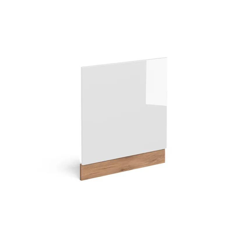 Super Cena Přední panel R-Line Bílá vysoký lesk 60 cm bez pracovní desky Vicco