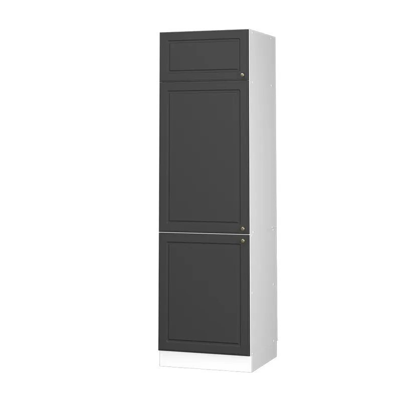 Ověřený Skříňka na lednici Fame-Line Anthrazit-Gold Landhaus 60 cm Vicco