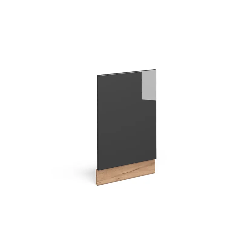 Přední panel Fame-Line Antracitový vysoký lesk 45 cm bez pracovní desky Vicco Autentický
