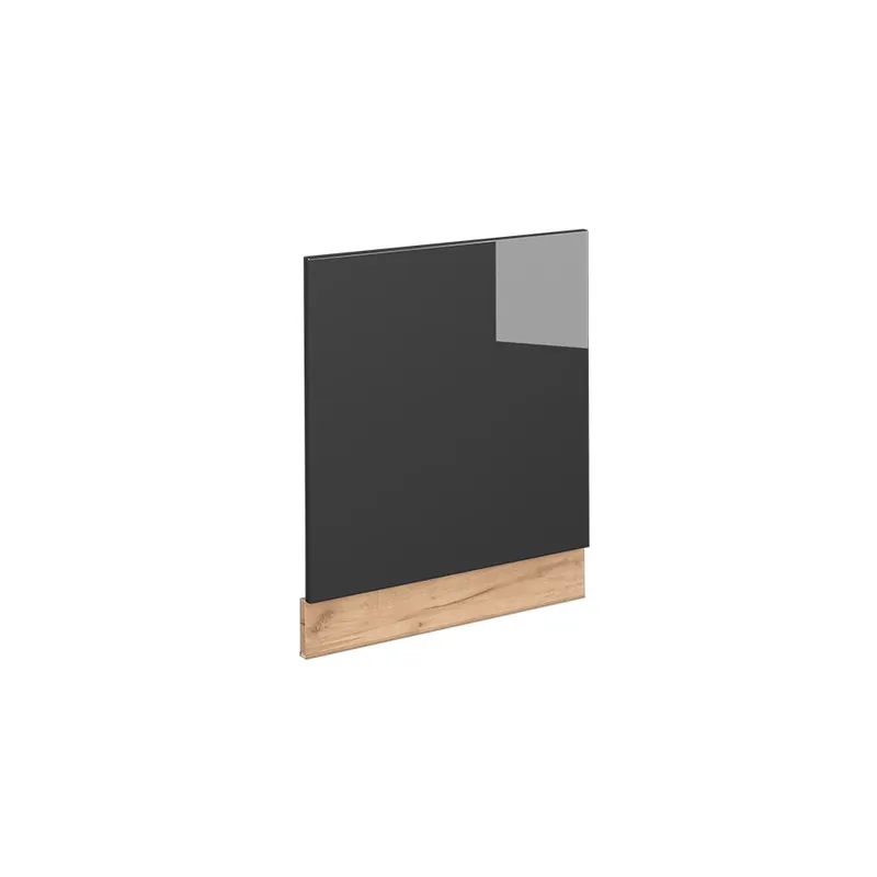 Pouze Dnes Přední panel Fame-Line Antracitový vysoký lesk 60 cm bez pracovní desky Vicco