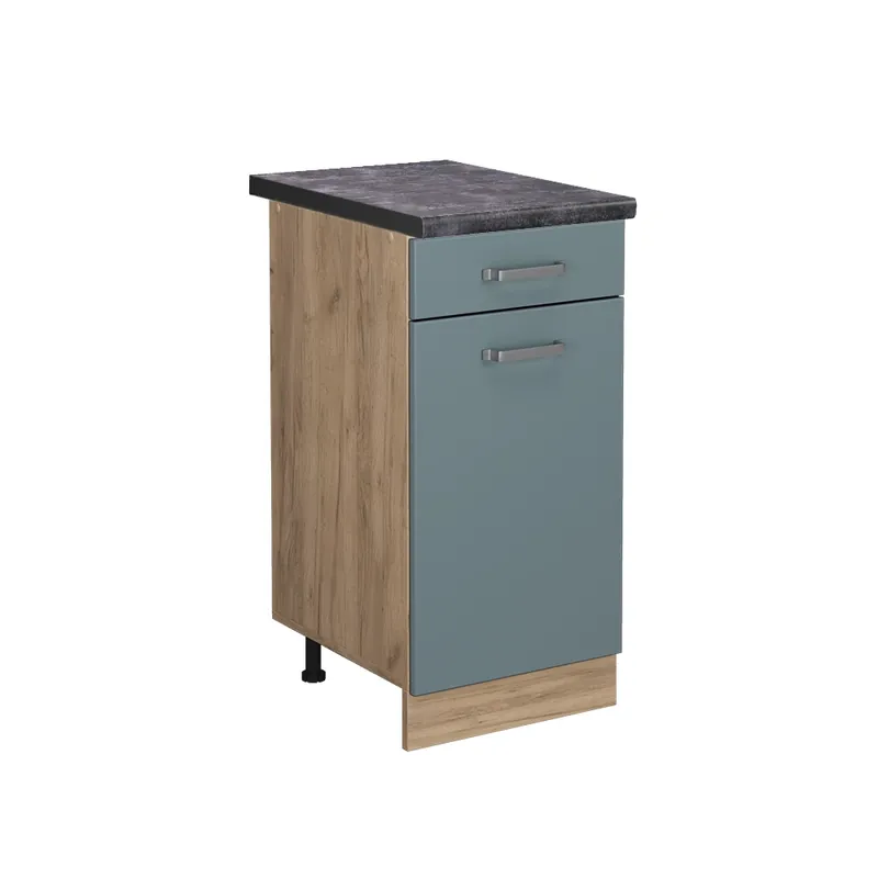 Výhodná Nabídka Spodní skříňka kuchyňské linky R-Line Modrošedá 40 cm , PD Antracit Vicco