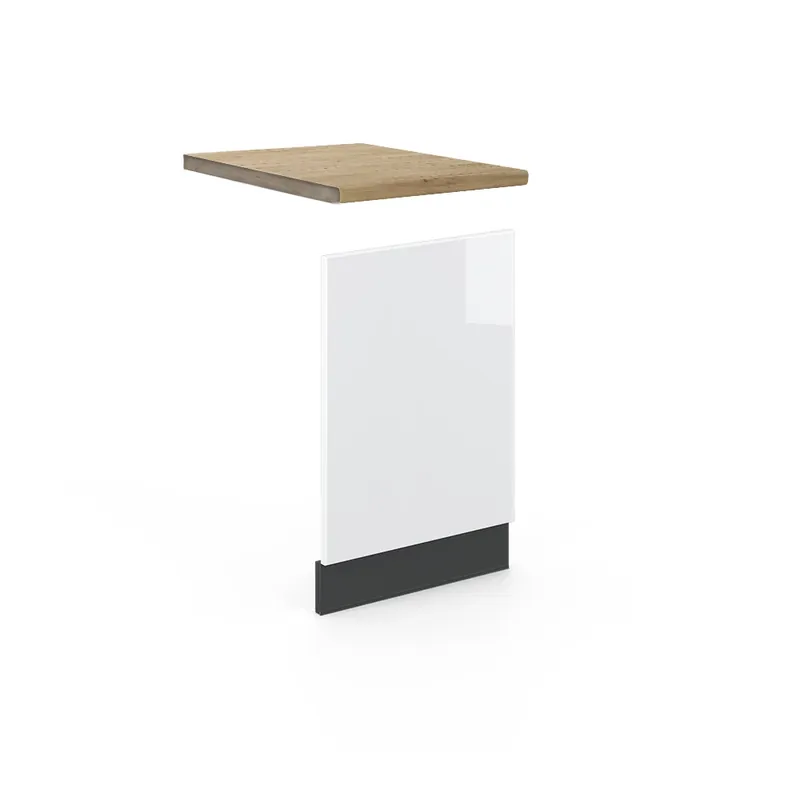Přední panel Fame-Line Bílá vysoký lesk 45 cm , PD Dub Vicco Tovární Cena