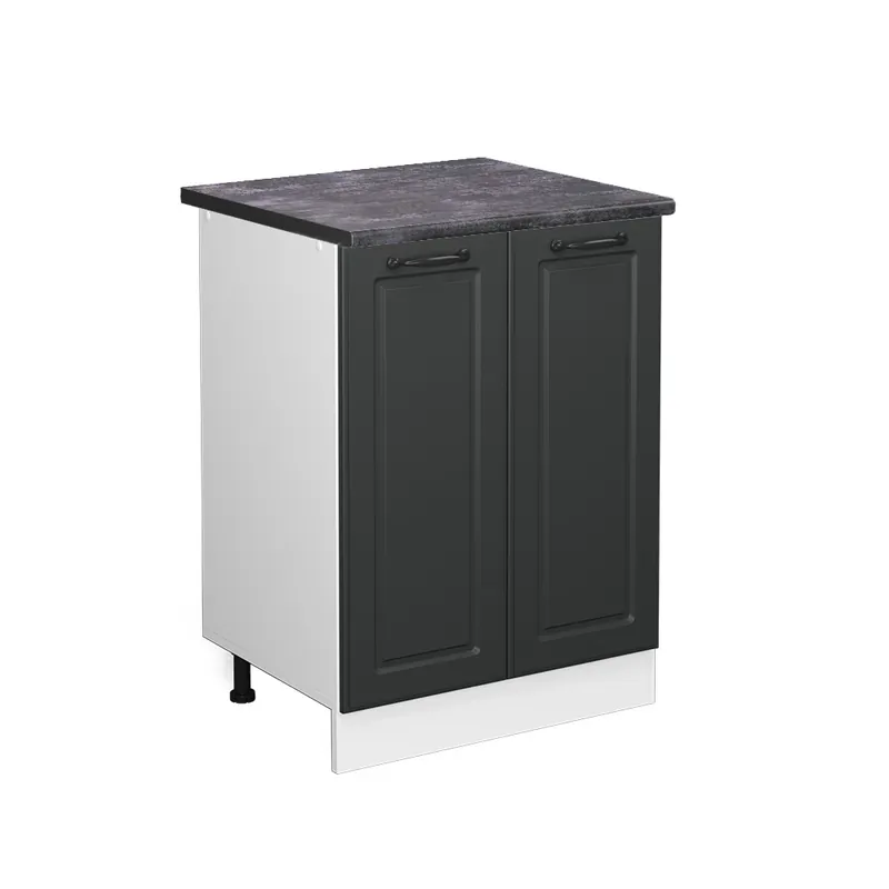 Horká Nabídka Spodní skříňka kuchyňské linky R-Line Antracitový venkovský dům 60 cm , PD Antracit Vicco