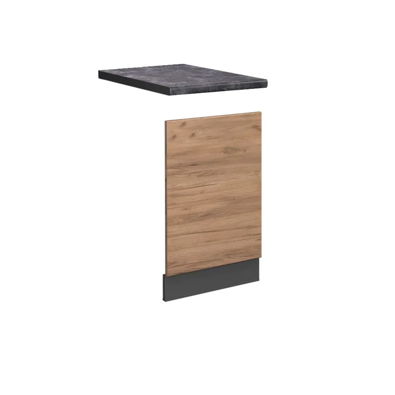 Přední panel Fame-Line Zlatý mocný dub 45 cm , PD Antracit Vicco Horká Nabídka