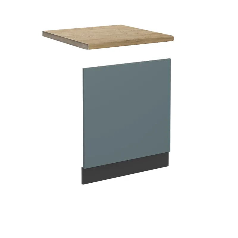 Novinka Přední panel R-Line Modrošedá 60 cm , PD Dub Vicco