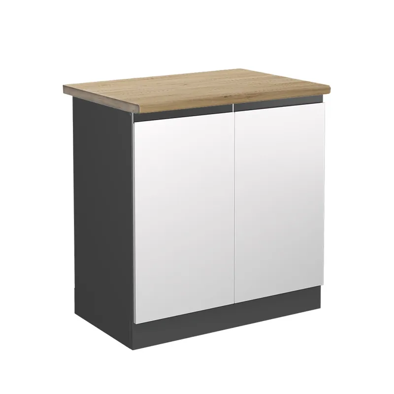 Skříňka pod dřez R-Line Bílá 80 cm , PD Dub Vicco Nakupujte Hned