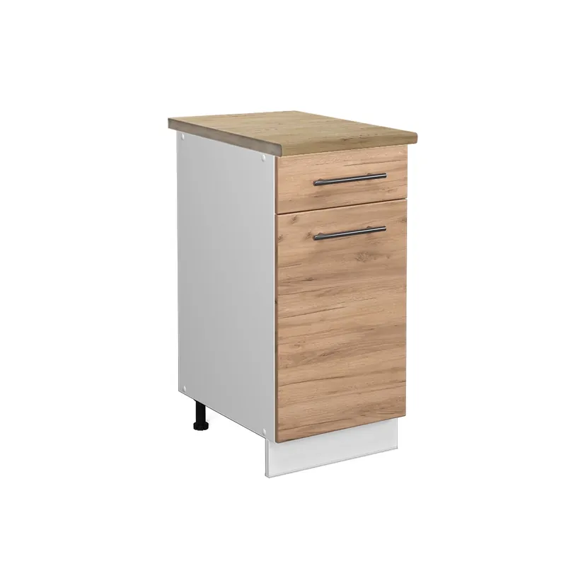 Cenový Hit Spodní skříňka kuchyňské linky Fame-Line Zlatý mocný dub 40 cm , PD Dub Vicco