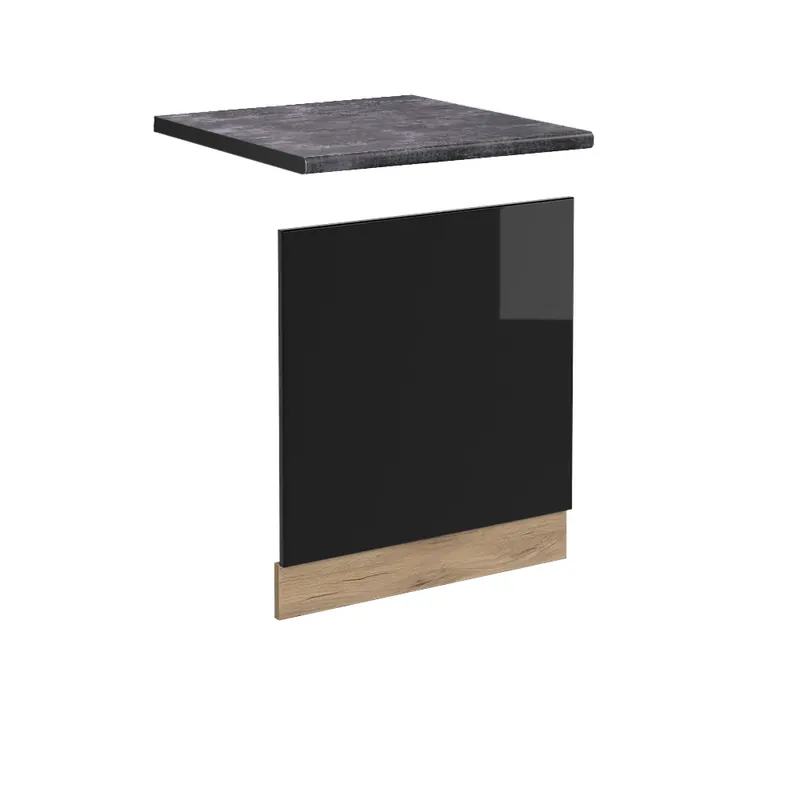 Přední panel R-Line Černý vysoký lesk 60 cm , PD Antracit Vicco Jen Po Omezenou Doba