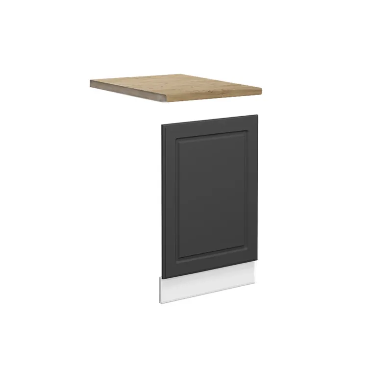 Vrácení Zdarma Přední panel Fame-Line Antracitově zlatý 45 cm , PD Dub Vicco
