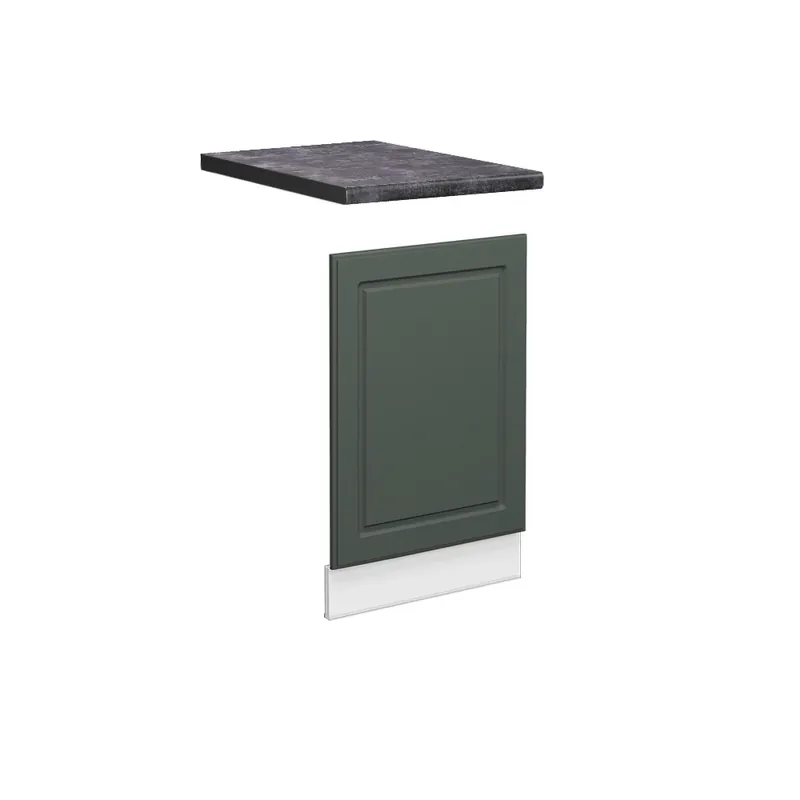 Akce Přední panel Fame-Line Zelená zlatá země 45 cm , PD Antracit Vicco