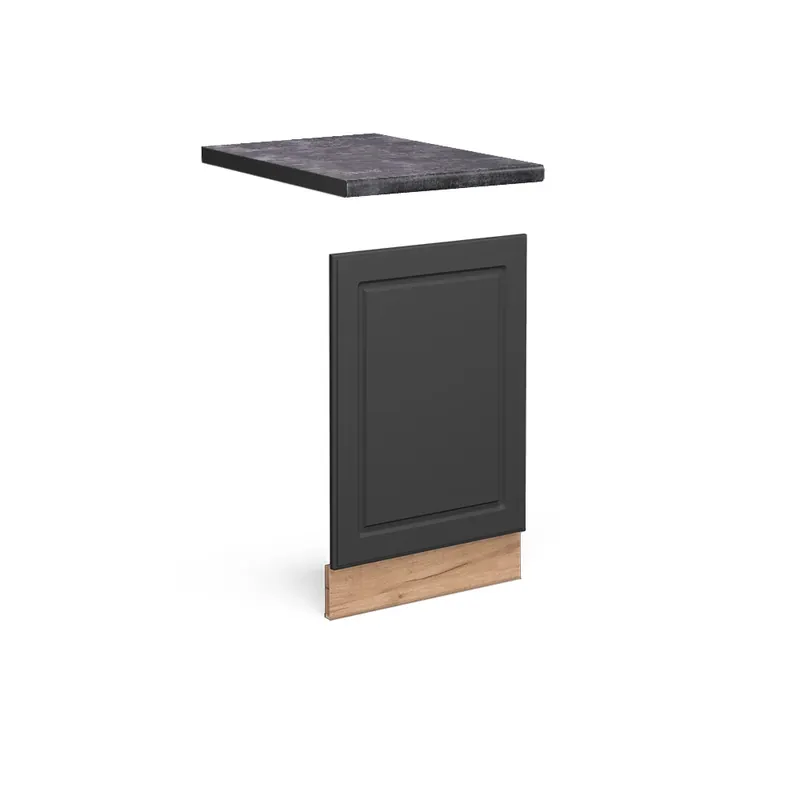 Přední panel Fame-Line Antracitově zlatý 45 cm , PD Antracit Vicco Super Cena