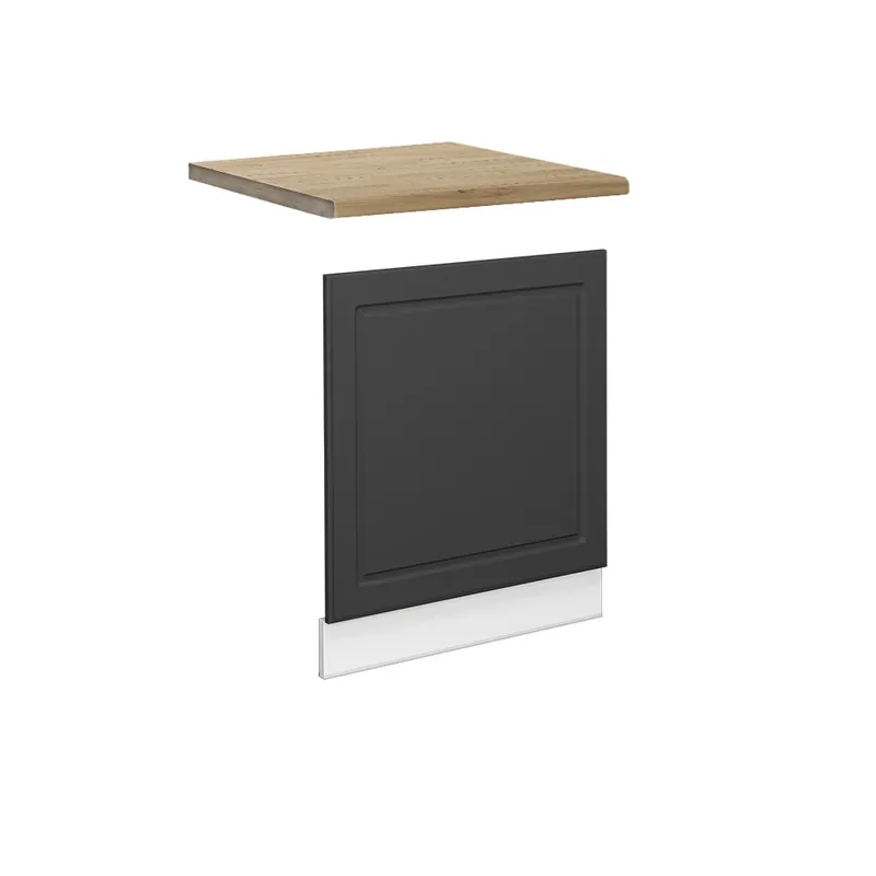Přední panel Fame-Line Antracitově zlatý 60 cm , PD Dub Vicco Akční Nabídka