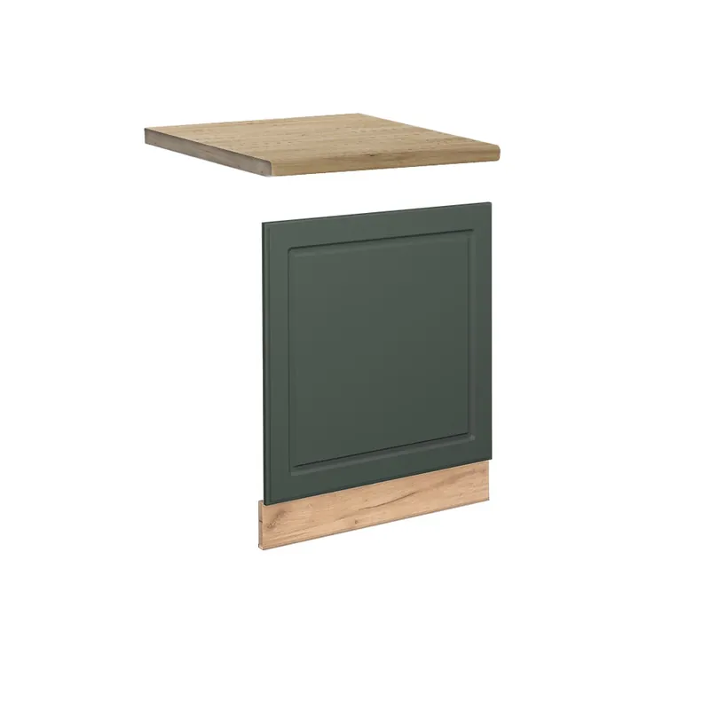 Poslední Šance Přední panel Fame-Line Zelená zlatá země 60 cm , PD Dub Vicco