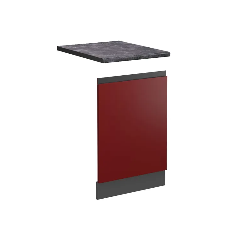 Přední panel R-Line Červená 45 cm , PD Antracit Vicco Hit Sezóny