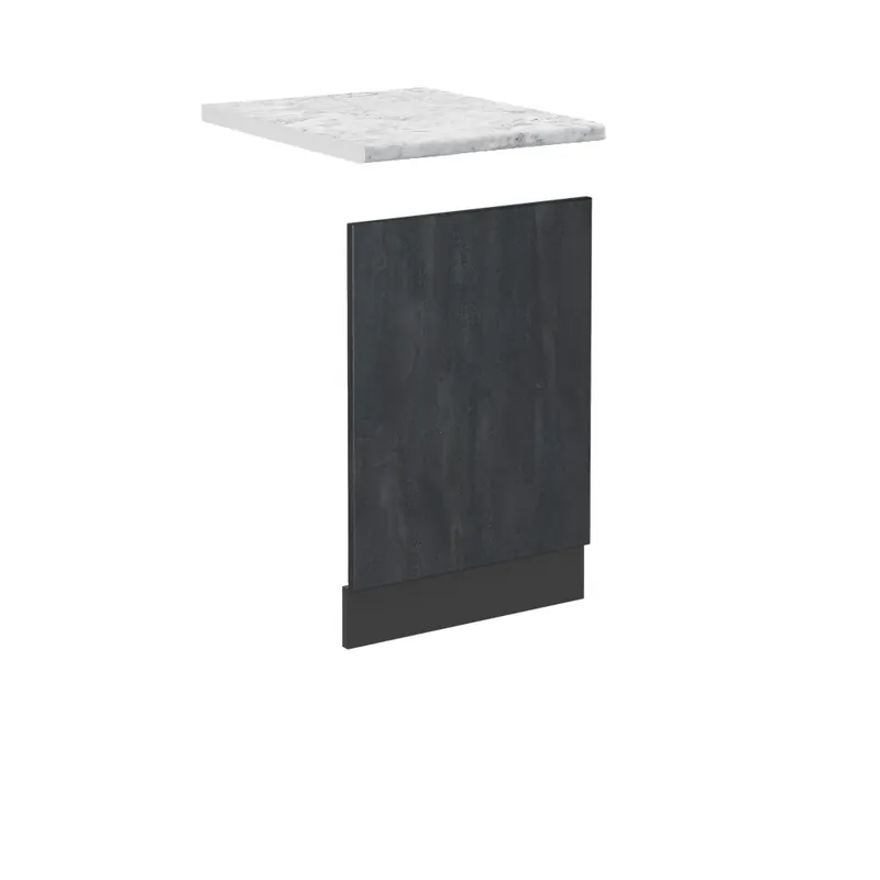 Cenová Bomba Přední panel R-Line Černý beton 45 cm PD Mramor Vicco