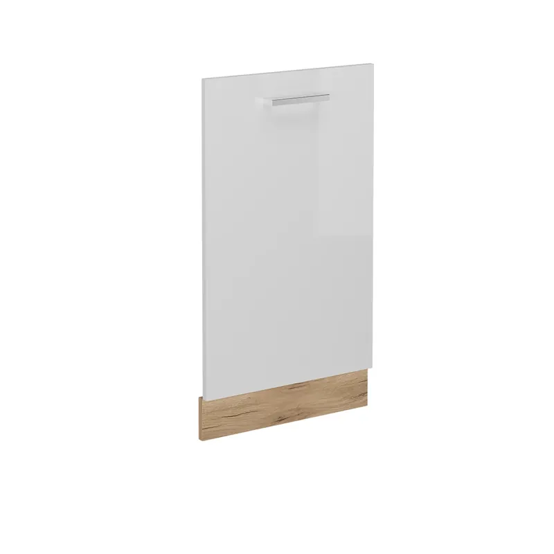 Přední panel R-Line Bílá vysoký lesk 45 cm bez pracovní desky Vicco Autentický
