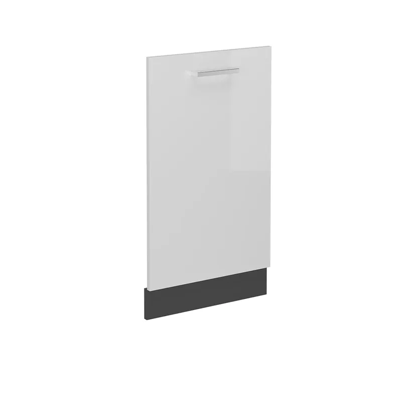 Přední panel R-Line Bílá vysoký lesk 45 cm bez pracovní desky Vicco Vrácení Zdarma