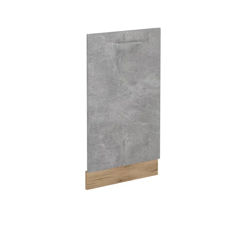 Cenový Hit Čelní panel myčky R-Line Beton 45 cm bez pracovní desky Vicco
