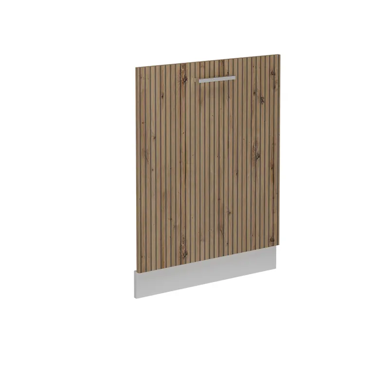 Hit Sezóny Čelní panel myčky R-Line Řemeslný dub 60 cm bez pracovní desky Vicco