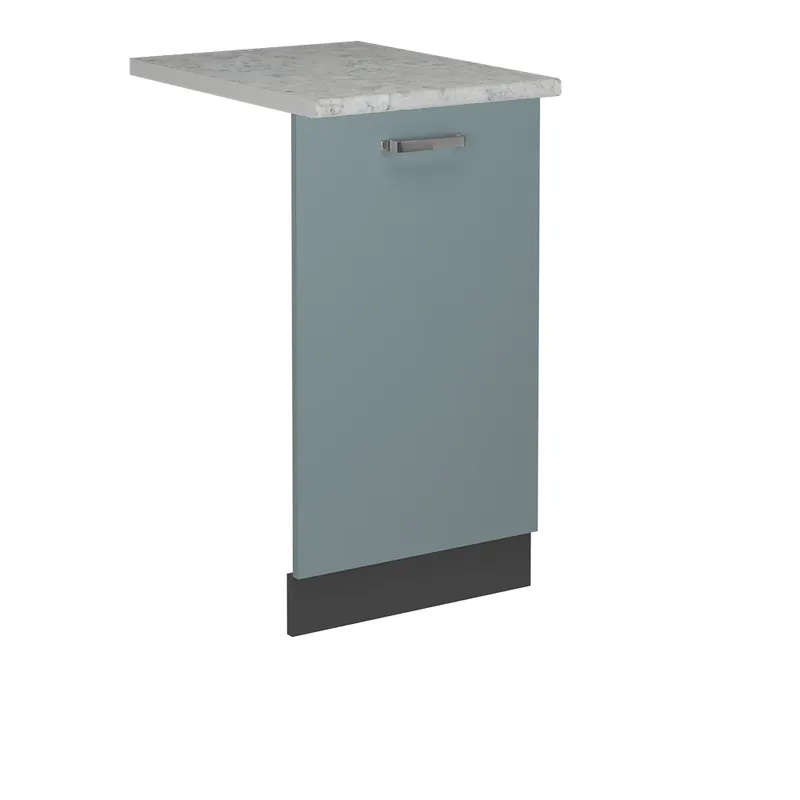 Čelní panel myčky R-Line Modrošedá 45 cm s pracovní deskou Vicco Hit Sezóny