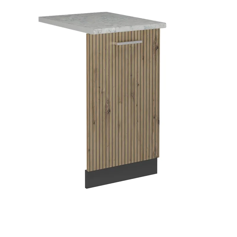 Čelní panel myčky R-Line Řemeslný dub 45 cm s pracovní deskou Vicco Vrácení Zdarma