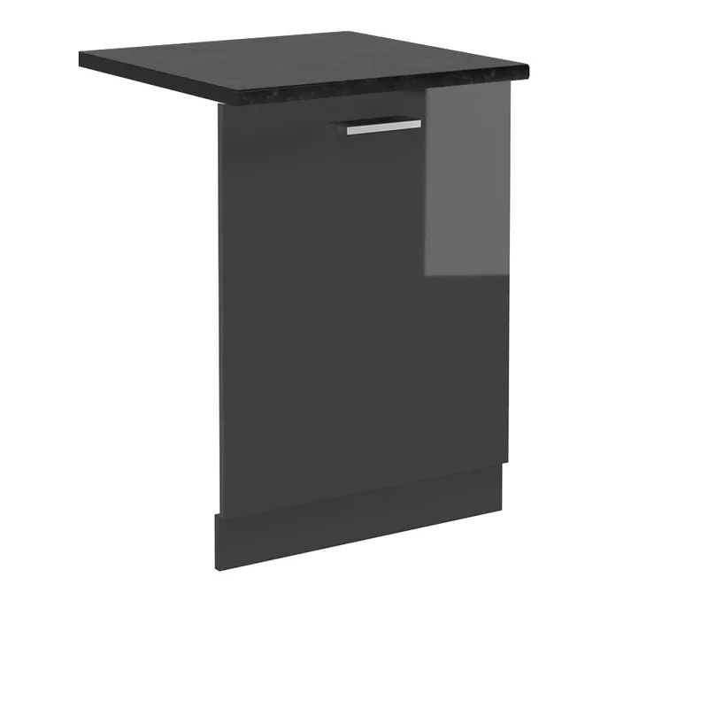 Čelní panel myčky R-Line Antracitový vysoký lesk 60 cm , PD Antracit Vicco Autentický