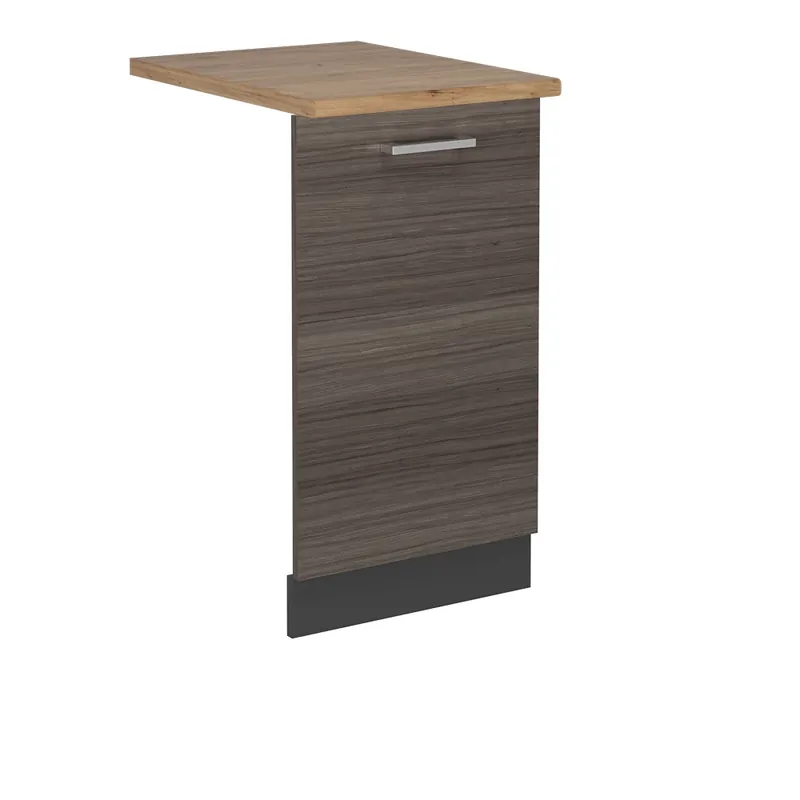 Čelní panel myčky R-Line Ušlechtilá šedá 45 cm , PD Dub Vicco Cenový Hit