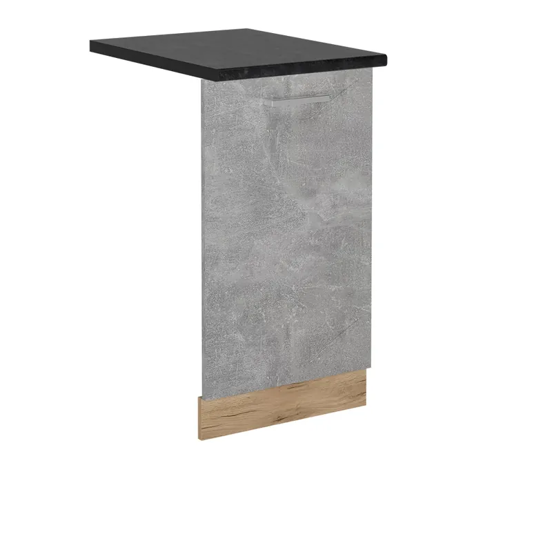 Akční Cena Čelní panel myčky R-Line Beton 45 cm , PD Antracit Vicco