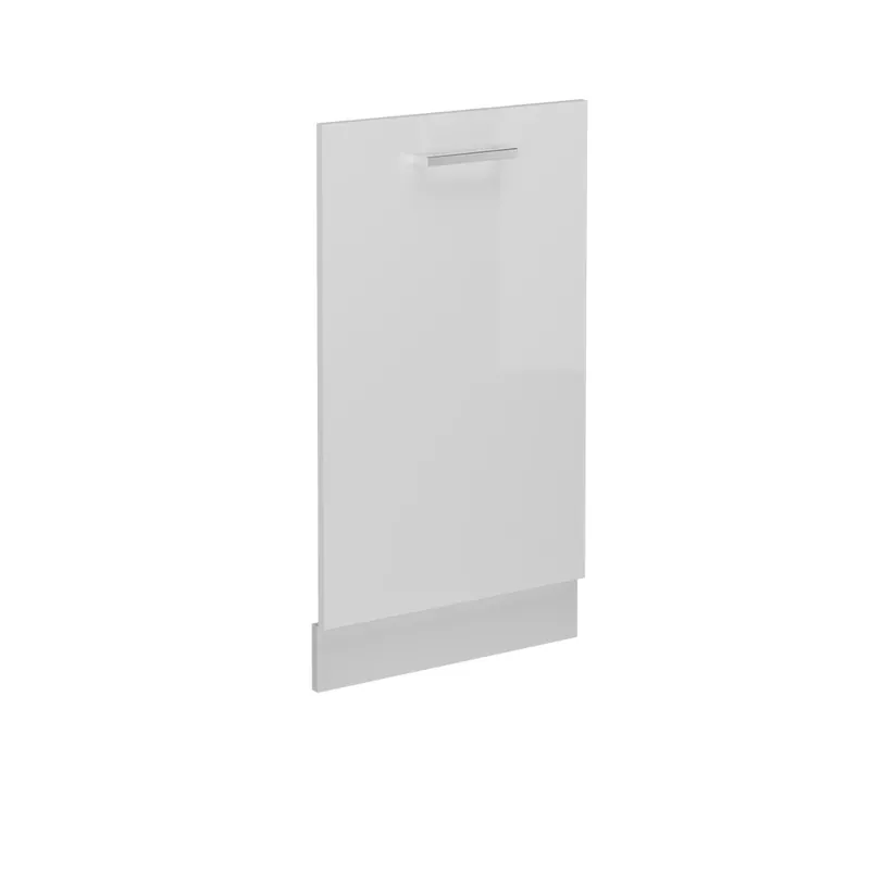Přední panel R-Line Bílá vysoký lesk 45 cm bez pracovní desky Vicco Must-Have