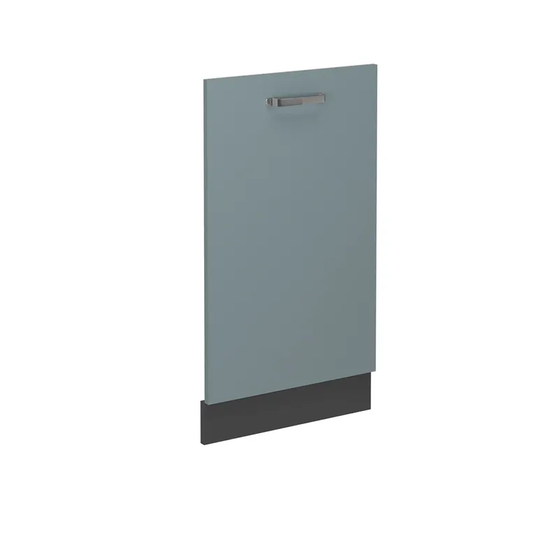 Výprodej Čelní panel myčky R-Line Modrošedá 45 cm bez pracovní desky Vicco