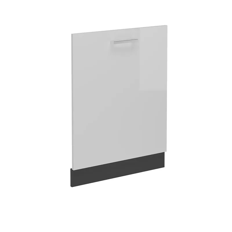 Nízká Cena Čelní panel myčky R-Line Bílá vysoký lesk 60 cm bez pracovní desky Vicco