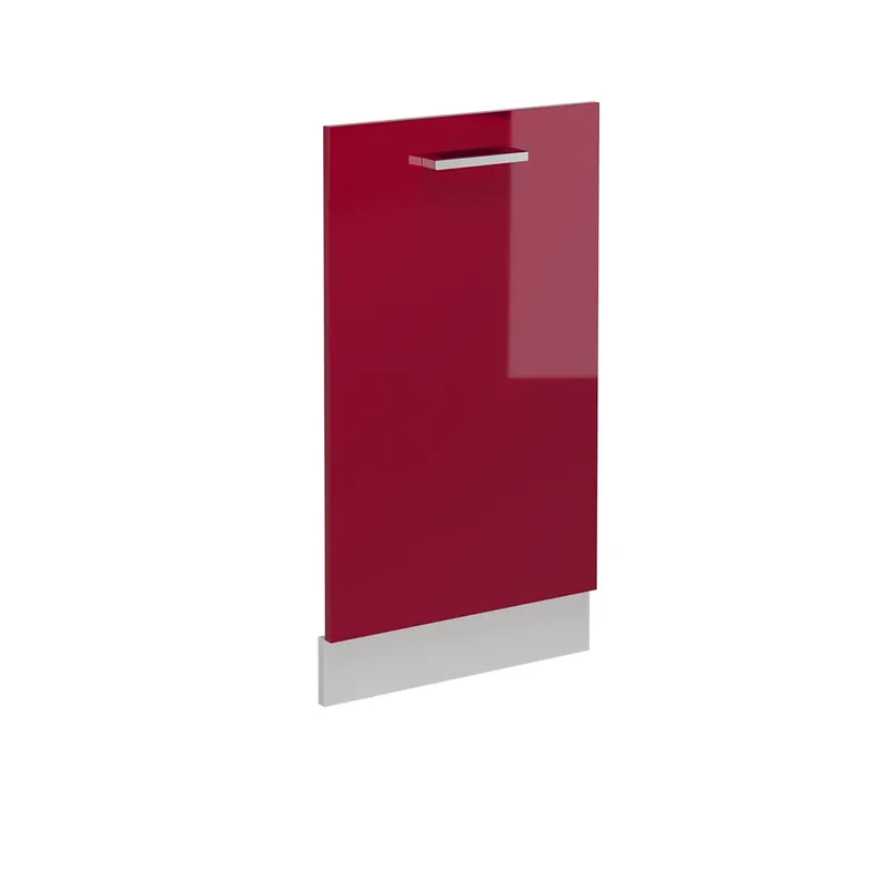 Aktuální Přední panel R-Line Červená vysoký lesk 45 cm bez pracovní desky Vicco