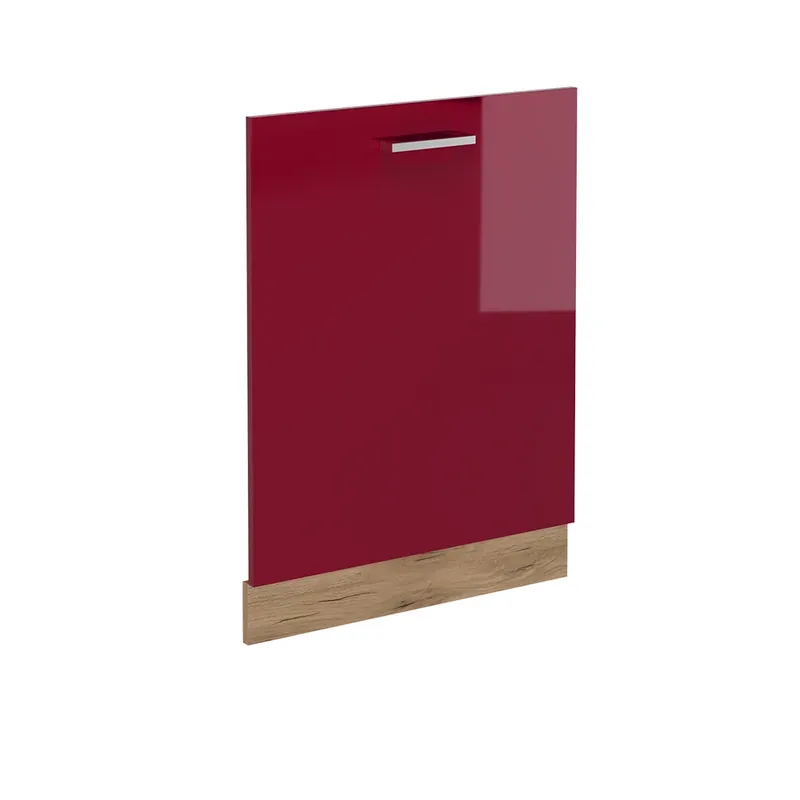 Přední panel R-Line Červená vysoký lesk 60 cm bez pracovní desky Vicco Levný