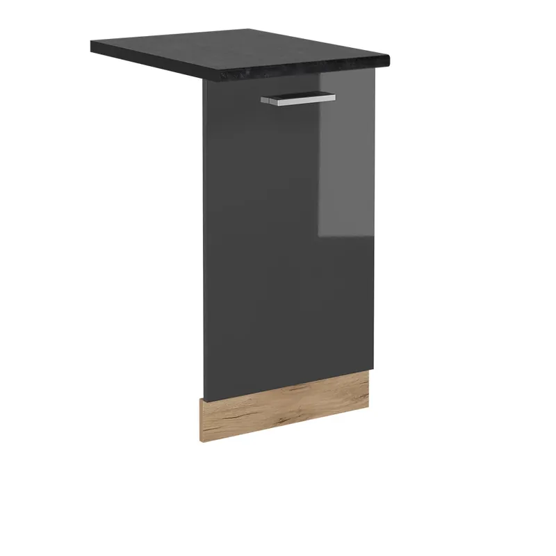 Čelní panel myčky R-Line Antracitový vysoký lesk 45 cm , PD Antracit Vicco Nízká Cena
